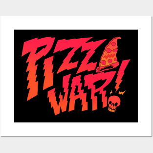 Pizza War !! Posters and Art